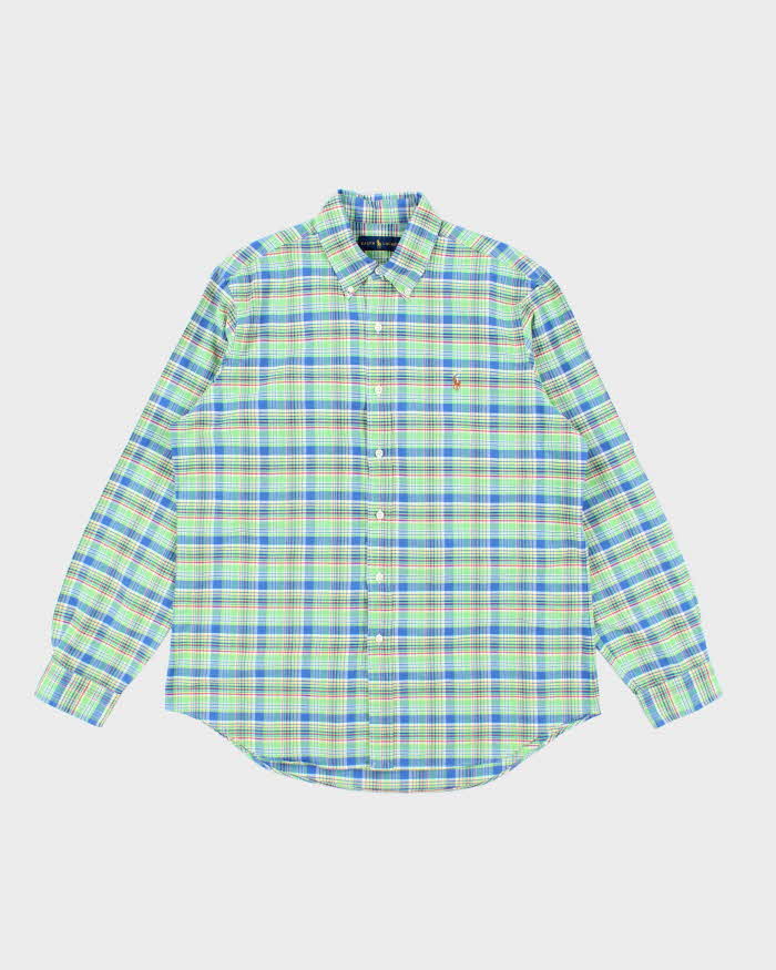 Vintage Ralph Lauren Check Heavyweight Long Sleeve Shirt - L