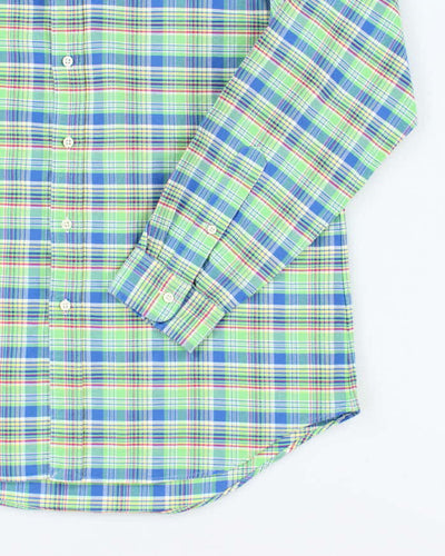Vintage Ralph Lauren Check Heavyweight Long Sleeve Shirt - L