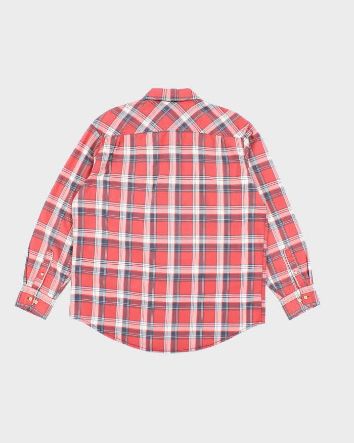 Vintage Timberland Check Heavyweight Long Sleeve Shirt - L