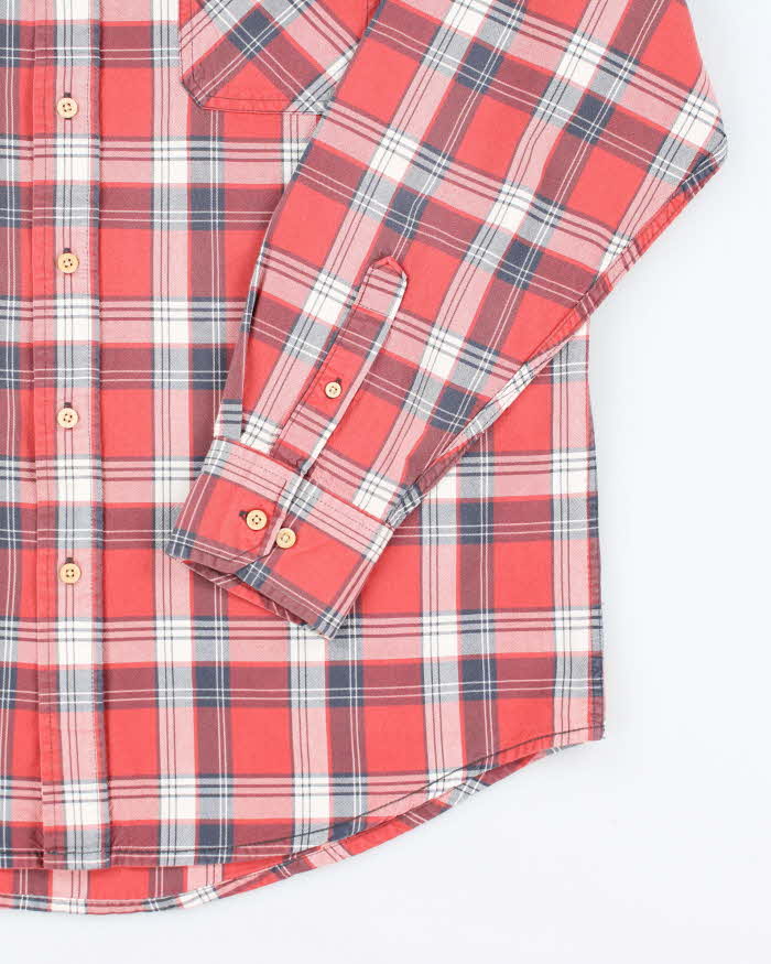 Vintage Timberland Check Heavyweight Long Sleeve Shirt - L