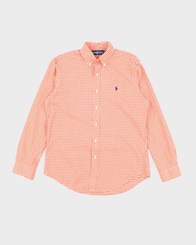 Vintage Ralph Lauren Check Long Sleeve Shirt - M