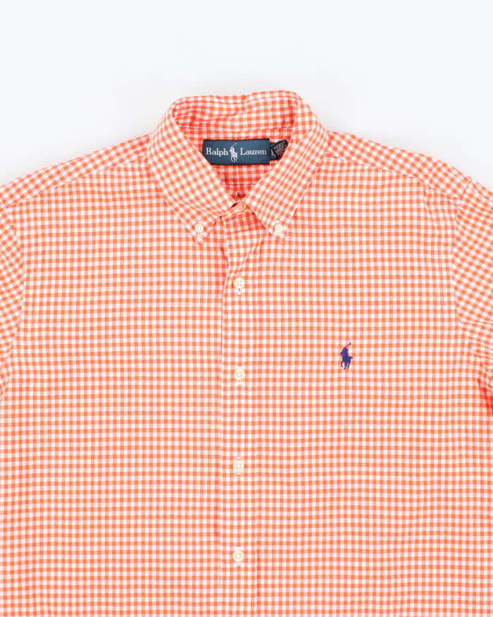 Vintage Ralph Lauren Check Long Sleeve Shirt - M