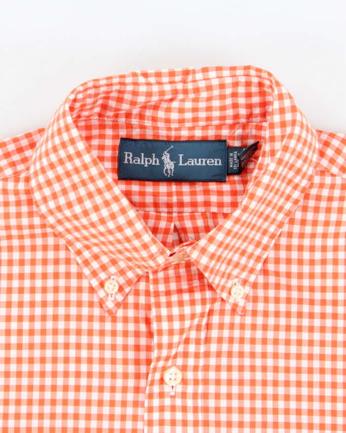 Vintage Ralph Lauren Check Long Sleeve Shirt - M