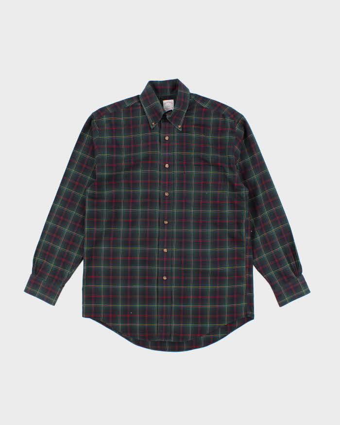 Vintage Brooks Brothers Check Long Sleeve Shirt - S