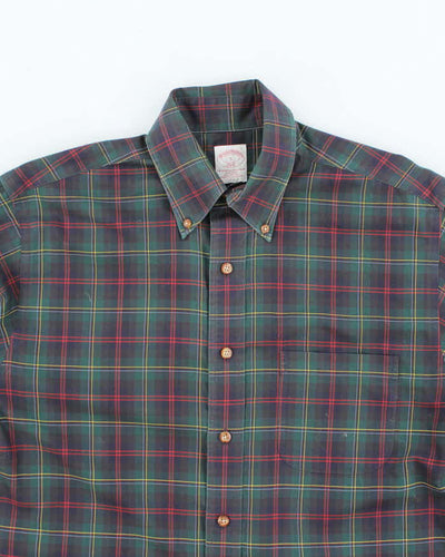 Vintage Brooks Brothers Check Long Sleeve Shirt - S