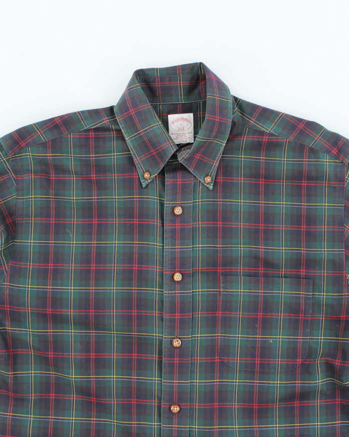 Vintage Brooks Brothers Check Long Sleeve Shirt - S