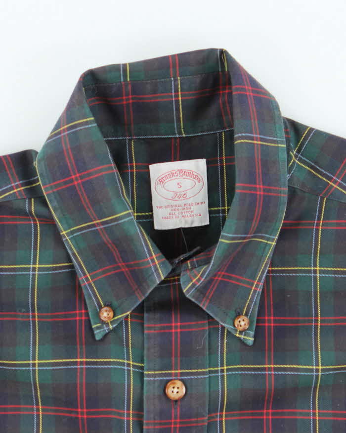 Vintage Brooks Brothers Check Long Sleeve Shirt - S