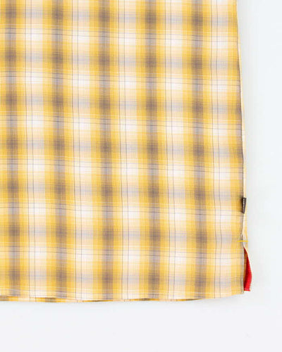 Vintage The North Face Check Short Sleeve Shirt - XL