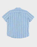 Vintage Eddie Bauer Seersucker Short Sleeve Shirt - L