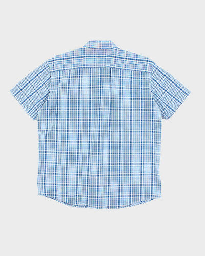 Vintage Eddie Bauer Seersucker Short Sleeve Shirt - L