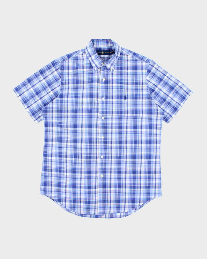 Vintage Ralph Lauren Check Short Sleeve Shirt - M
