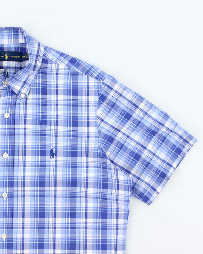 Vintage Ralph Lauren Check Short Sleeve Shirt - M