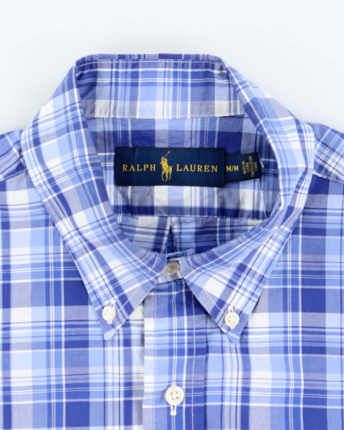Vintage Ralph Lauren Check Short Sleeve Shirt - M