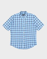 Vintage Ralph Lauren Polo Jeans Company Check Short Sleeve Shirt - M