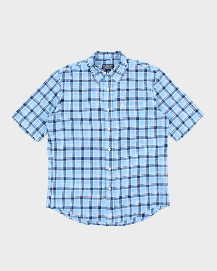 Vintage Ralph Lauren Polo Jeans Company Check Short Sleeve Shirt - M