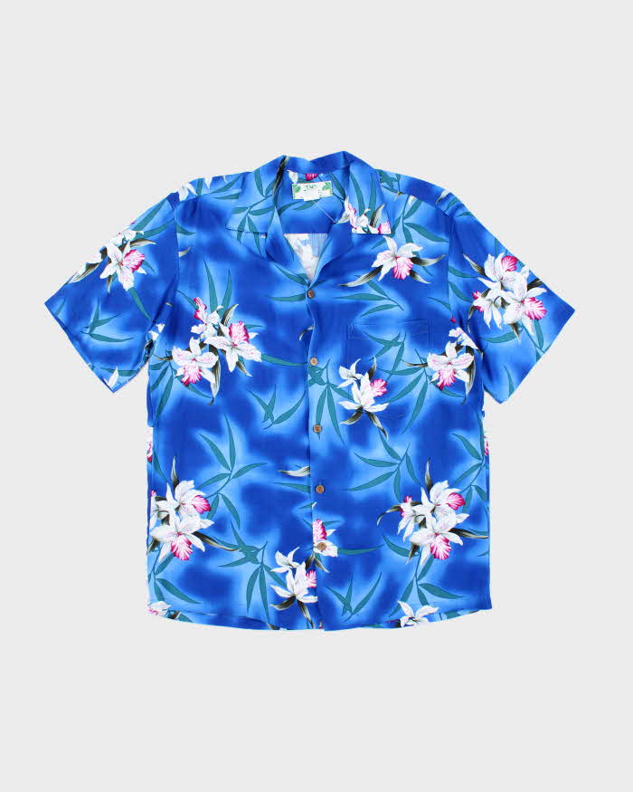 Vintage Two Palms Hawaiian Shirt - M