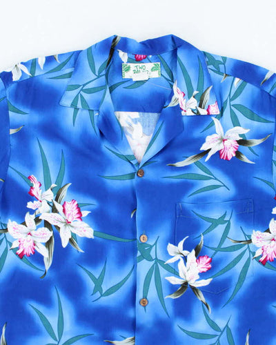 Vintage Two Palms Hawaiian Shirt - M