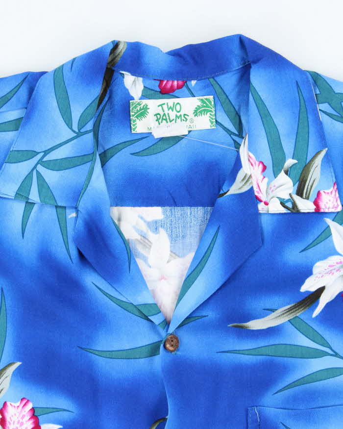 Vintage Two Palms Hawaiian Shirt - M