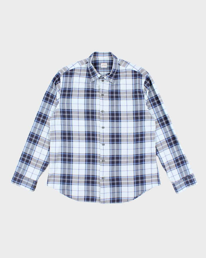 Vintage Y2K Armani Collezioni Check Flannel Shirt - XL
