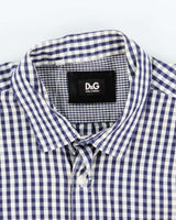 Vintage Y2K Dolce &amp; Gabbana Check Flannel Shirt - XL