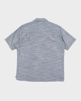 Vintage Woolrich Plain Short Sleeve Button Up Shirt - L