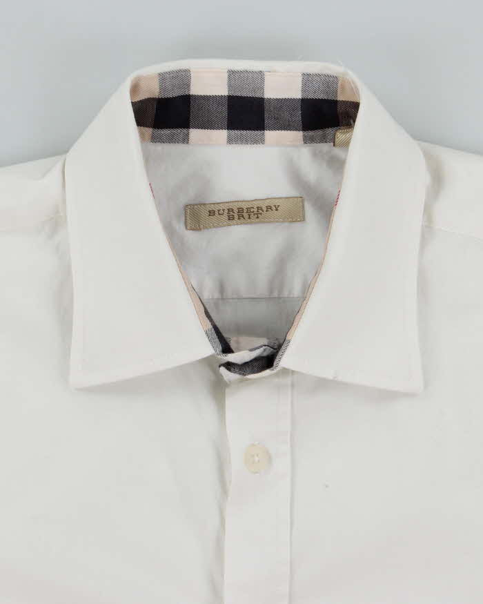 Vintage Burberry Long Sleeve Shirt - M