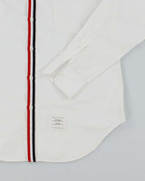 Vintage Thom Browne Plain White Long Sleeve Shirt - L
