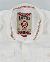 Vintage 2000's Tokyo Laundry Striped Short Sleeve Shirt - M