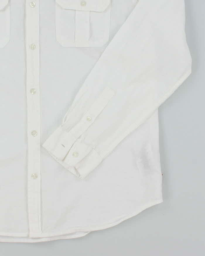 Vintage Y2K Guess Plain Long Sleeve Shirt - M