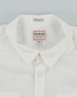 Vintage Y2K Guess Plain Long Sleeve Shirt - M