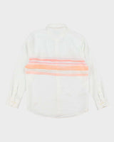 Vintage Tommy Bahama Striped Linen Long Sleeve Shirt - S
