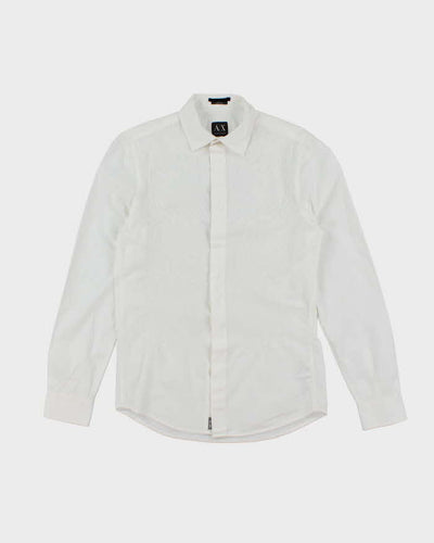 Vintage 2000's Armani Exchange Patterned Lightweight Shirt - S
