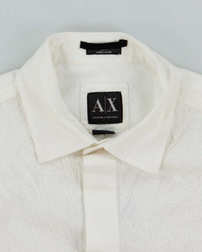 Vintage 2000's Armani Exchange Patterned Lightweight Shirt - S