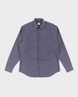 Vintage 2000's Armani CollezIoni Patterned Long Sleeve Shirt - L