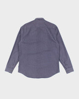 Vintage 2000's Armani CollezIoni Patterned Long Sleeve Shirt - L