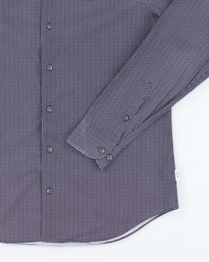 Vintage 2000's Armani CollezIoni Patterned Long Sleeve Shirt - L