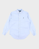 Vintage Ralph Lauren Small Horse Plain Long Sleeve Shirt - XL