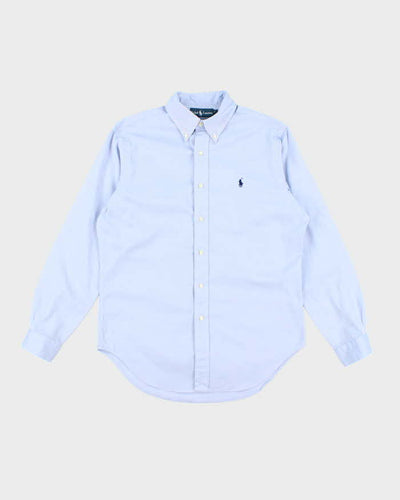 Vintage Ralph Lauren Small Horse Plain Long Sleeve Shirt - XL