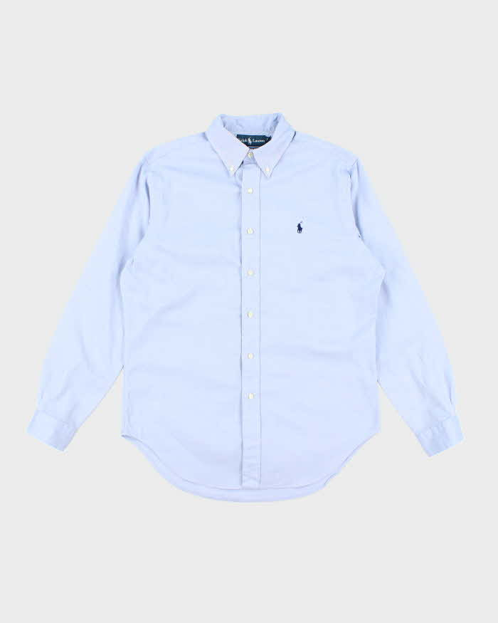 Vintage Ralph Lauren Small Horse Plain Long Sleeve Shirt - XL