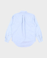 Vintage Ralph Lauren Small Horse Plain Long Sleeve Shirt - XL