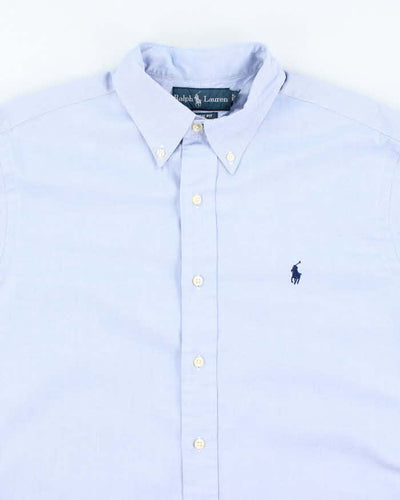 Vintage Ralph Lauren Small Horse Plain Long Sleeve Shirt - XL