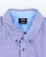 Vintage Y2K Oakley Plain Short Sleeve Shirt - L