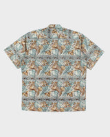 Vintage 2000's Pierre Cardin All Over Print Patterned Short Sleeve Shirt - M