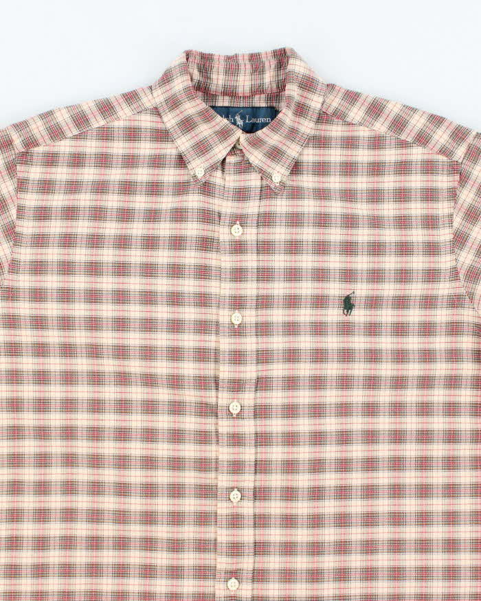 Vintage 2000's Ralph Lauren Long Sleeve Flannel Shirt - M