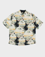 Vintage Jamaica Jaxx Floral Print Hawaiian Shirt - M