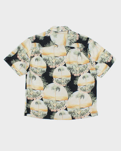Vintage Jamaica Jaxx Floral Print Hawaiian Shirt - M