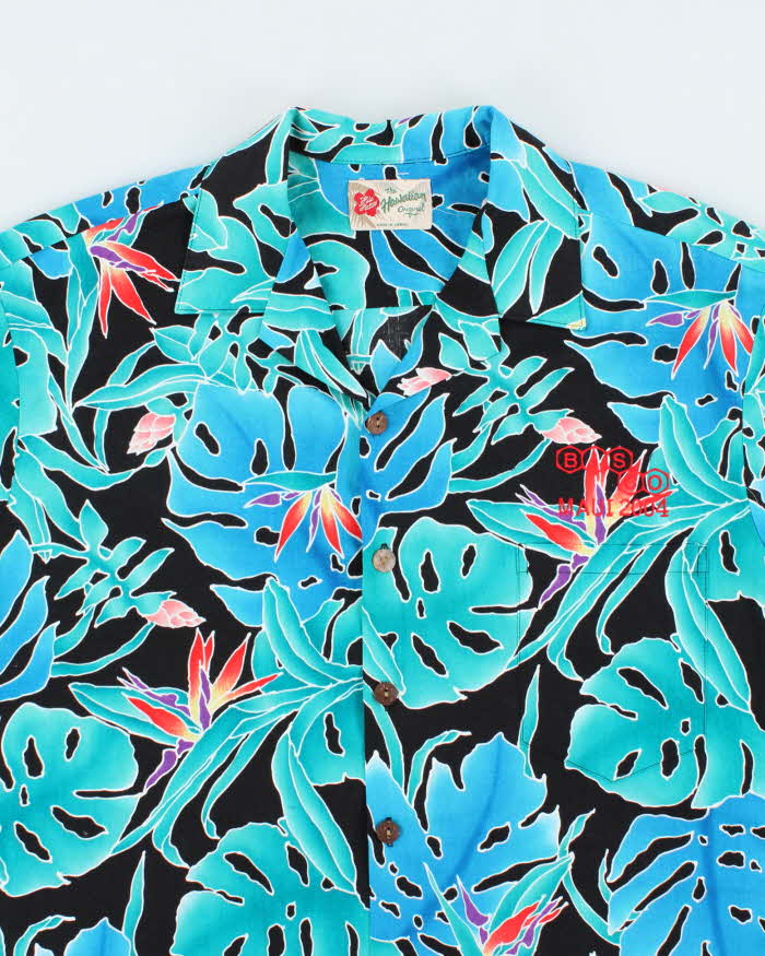 Vintage 2000's The Hawaiian Original Floral Print Hawaiian Shirt - L