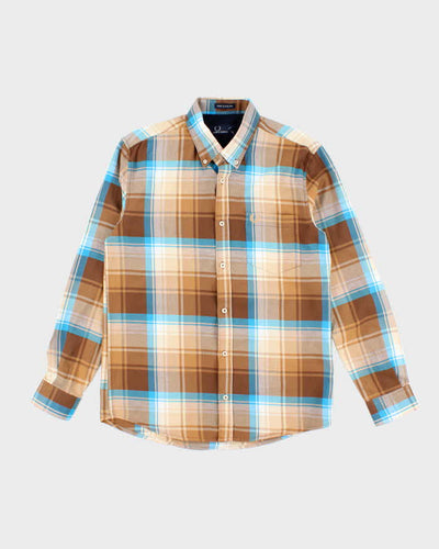 Vintage 2000's Fred Perry Oversized Flannel Shirt - XL