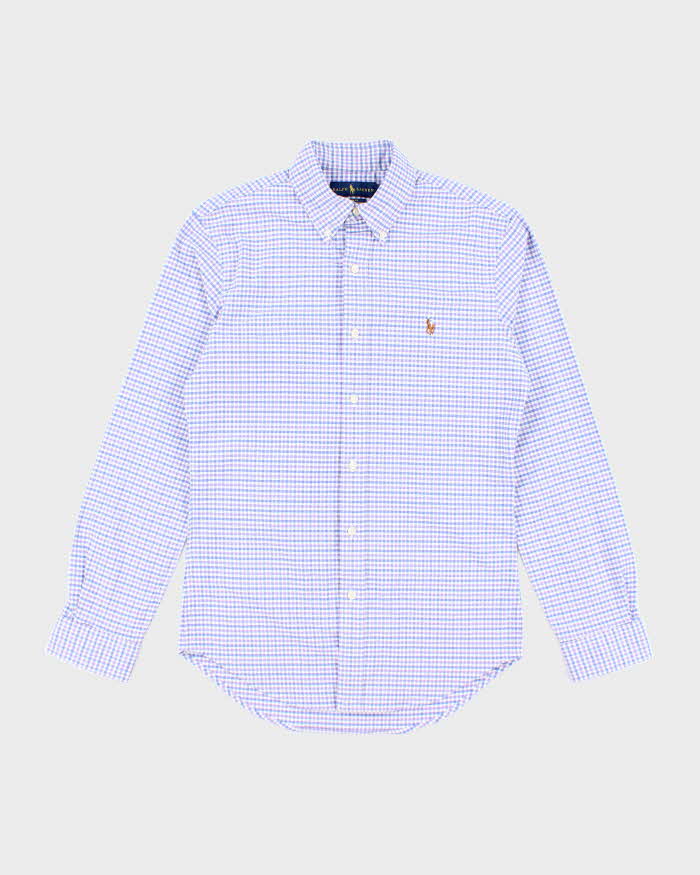 Vintage Ralph Lauren Check Long Sleeve Shirt - S