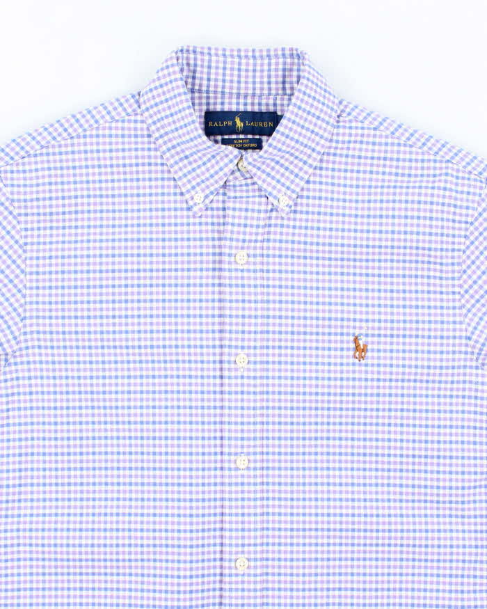 Vintage Ralph Lauren Check Long Sleeve Shirt - S